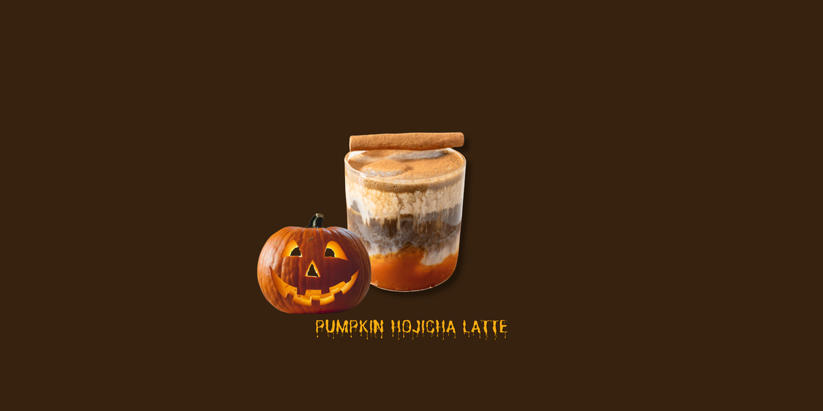 Iced Hojicha Pumpkin Latte Recipe