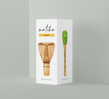 Load image into Gallery viewer, MATCHA BAMBOO WHISK SET
