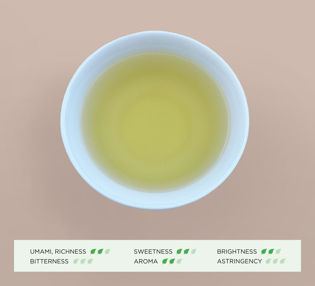 Karigane green tea flavor profile