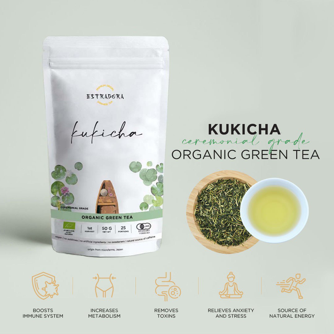 Kukicha japanese organic green tea