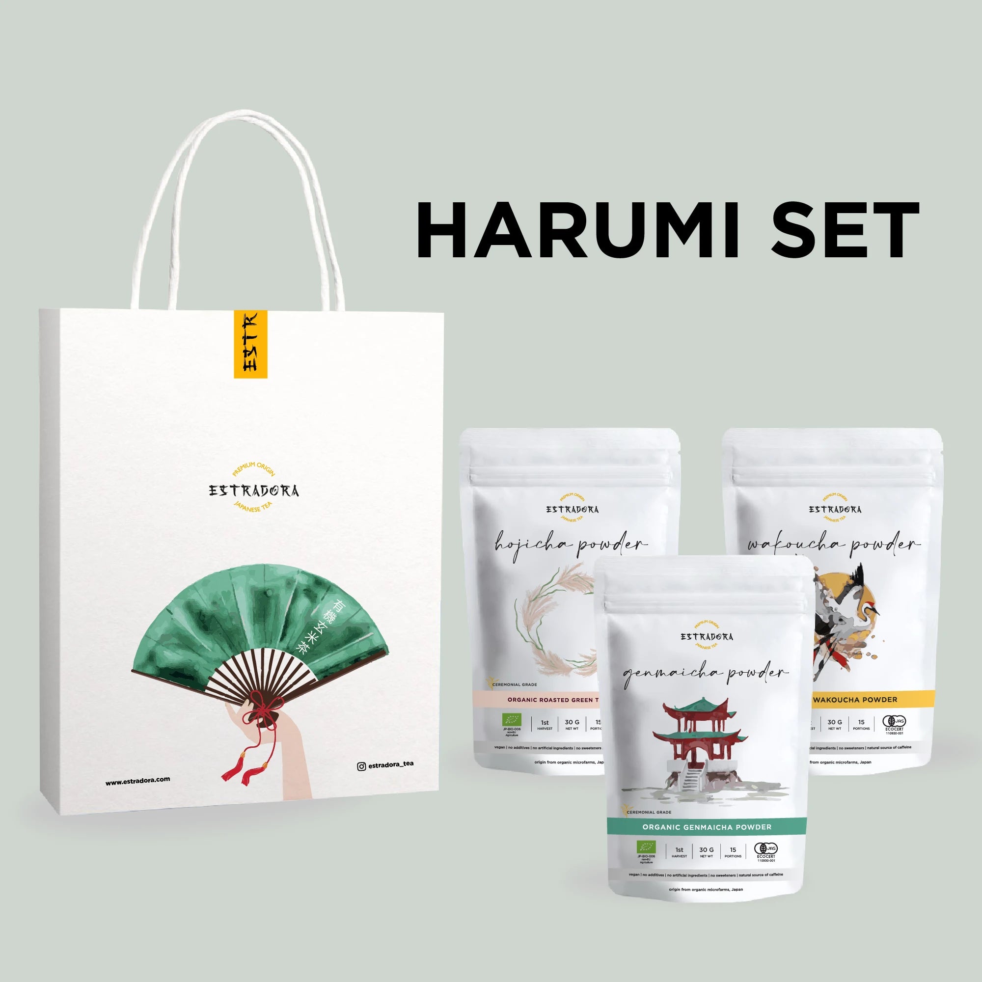 HARUMI SET | JAPANESE POWDERED TEA SET
