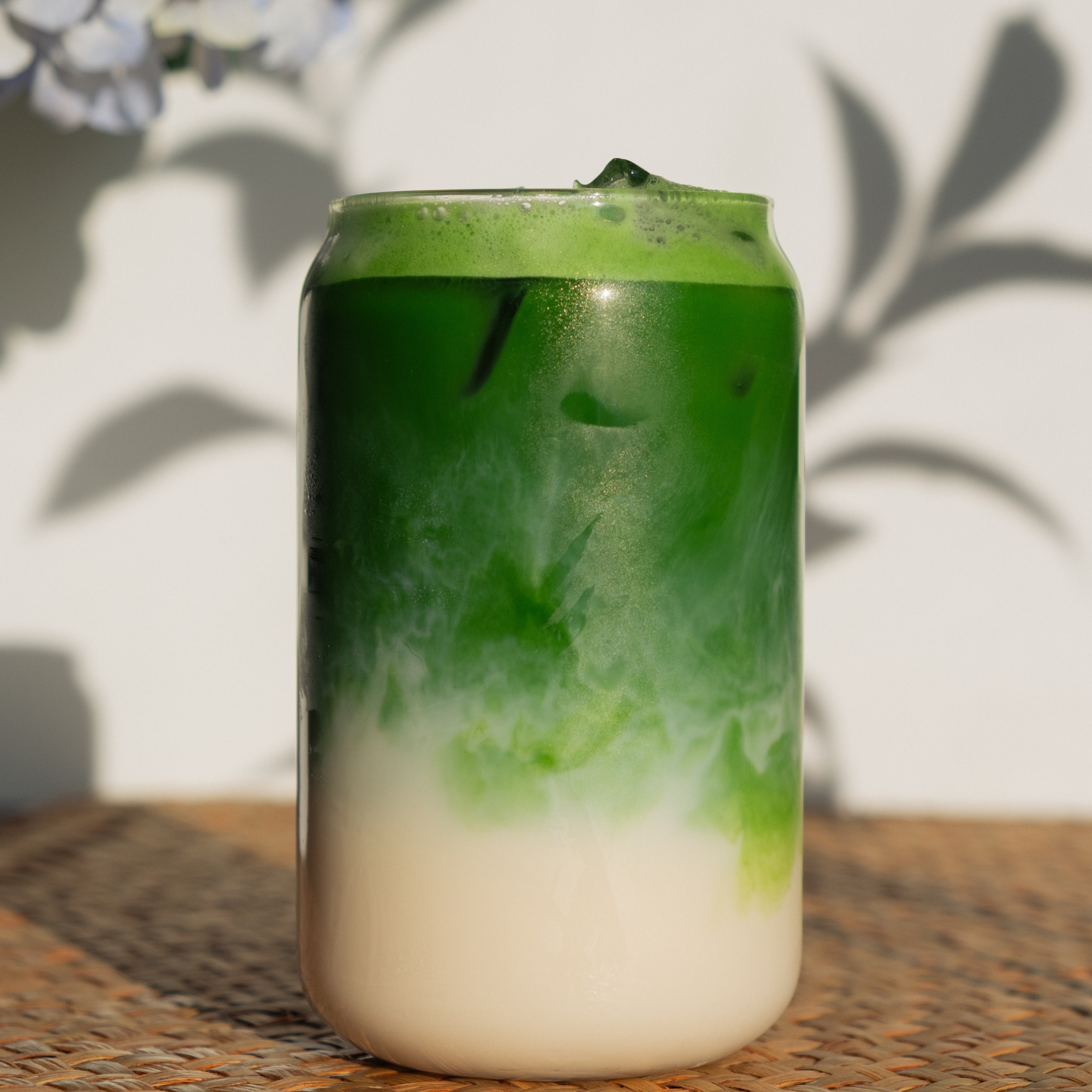 Japanese matcha Oka latte 
