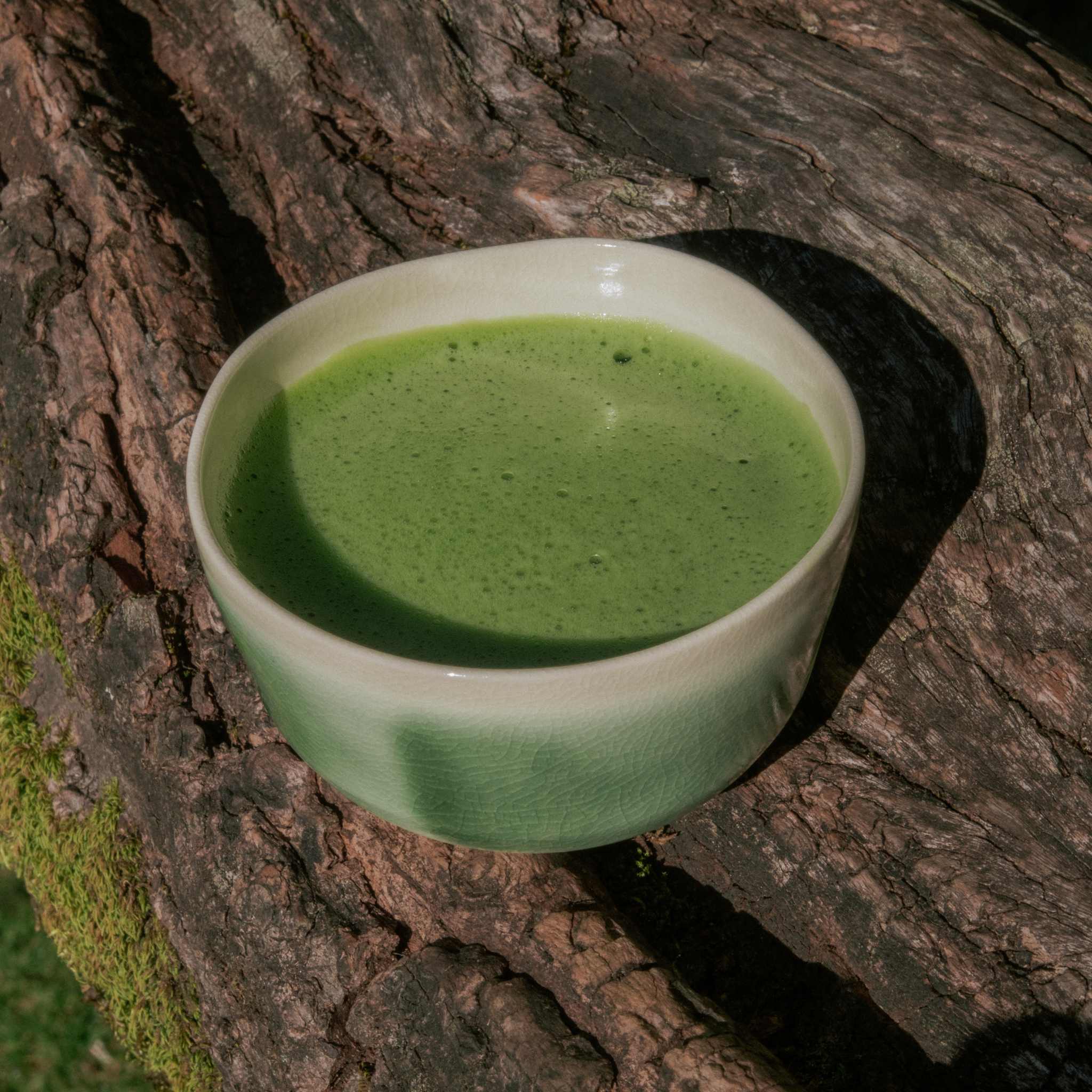 Matcha Yukimi Japanese ceremonial matcha prepared in a tea bowl

