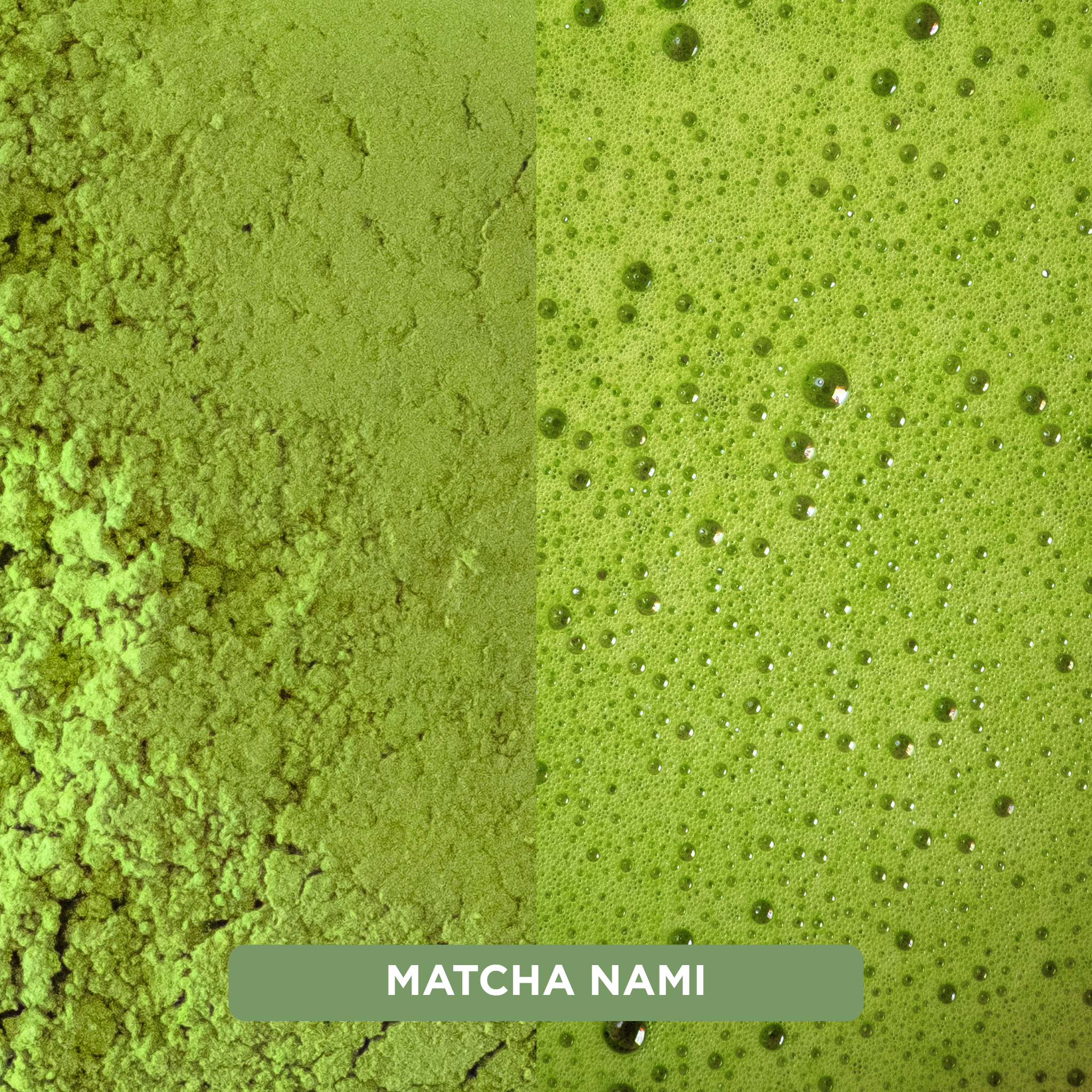 MATCHA NAMI | Japanese ceremonial grade green tea powder 